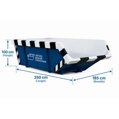 Afvalcontainer 6m³