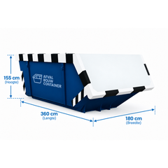 Afvalcontainer 10m³