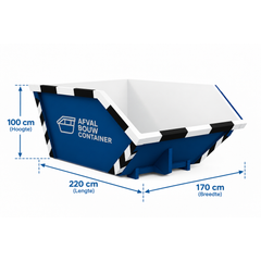 Afvalcontainer 3m³